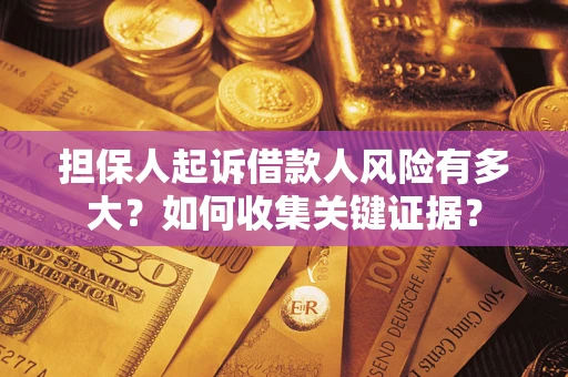 济南担保人起诉借款人风险有多大？如何收集关键证据？