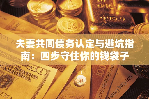 济南夫妻共同债务认定与避坑指南：四步守住你的钱袋子
